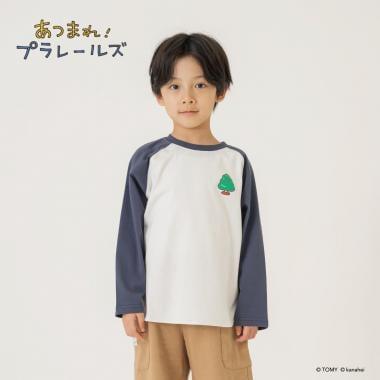 單點拼色拉格蘭T恤