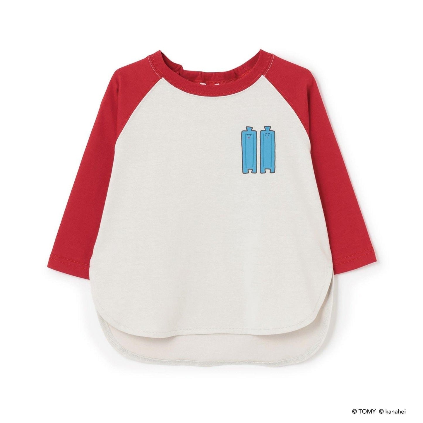 單點拼色拉格蘭T恤