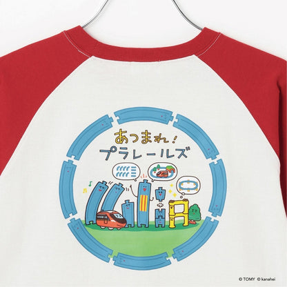 單點拼色拉格蘭T恤