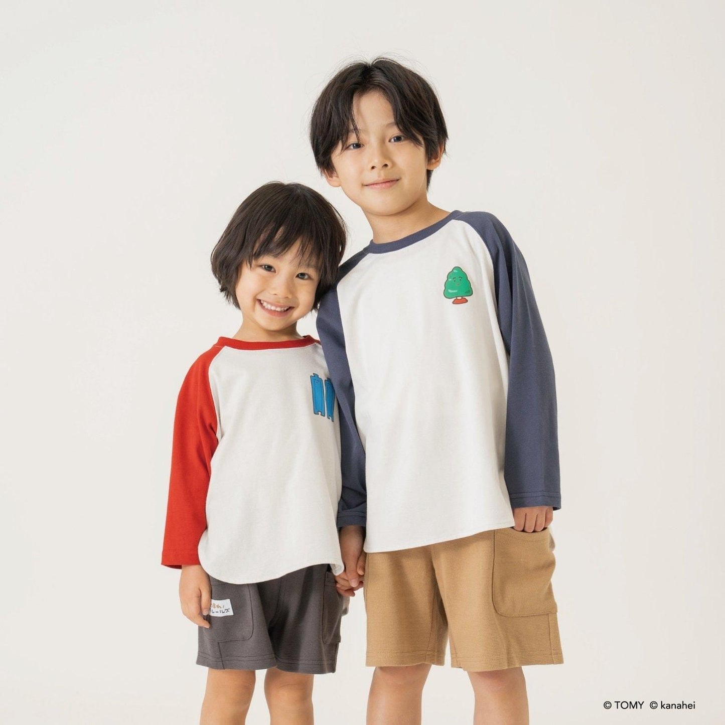 單點拼色拉格蘭T恤