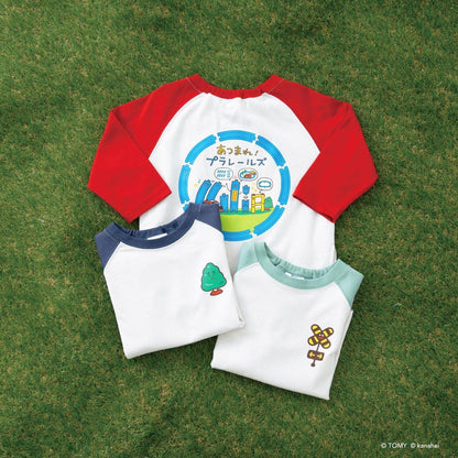 單點拼色拉格蘭T恤