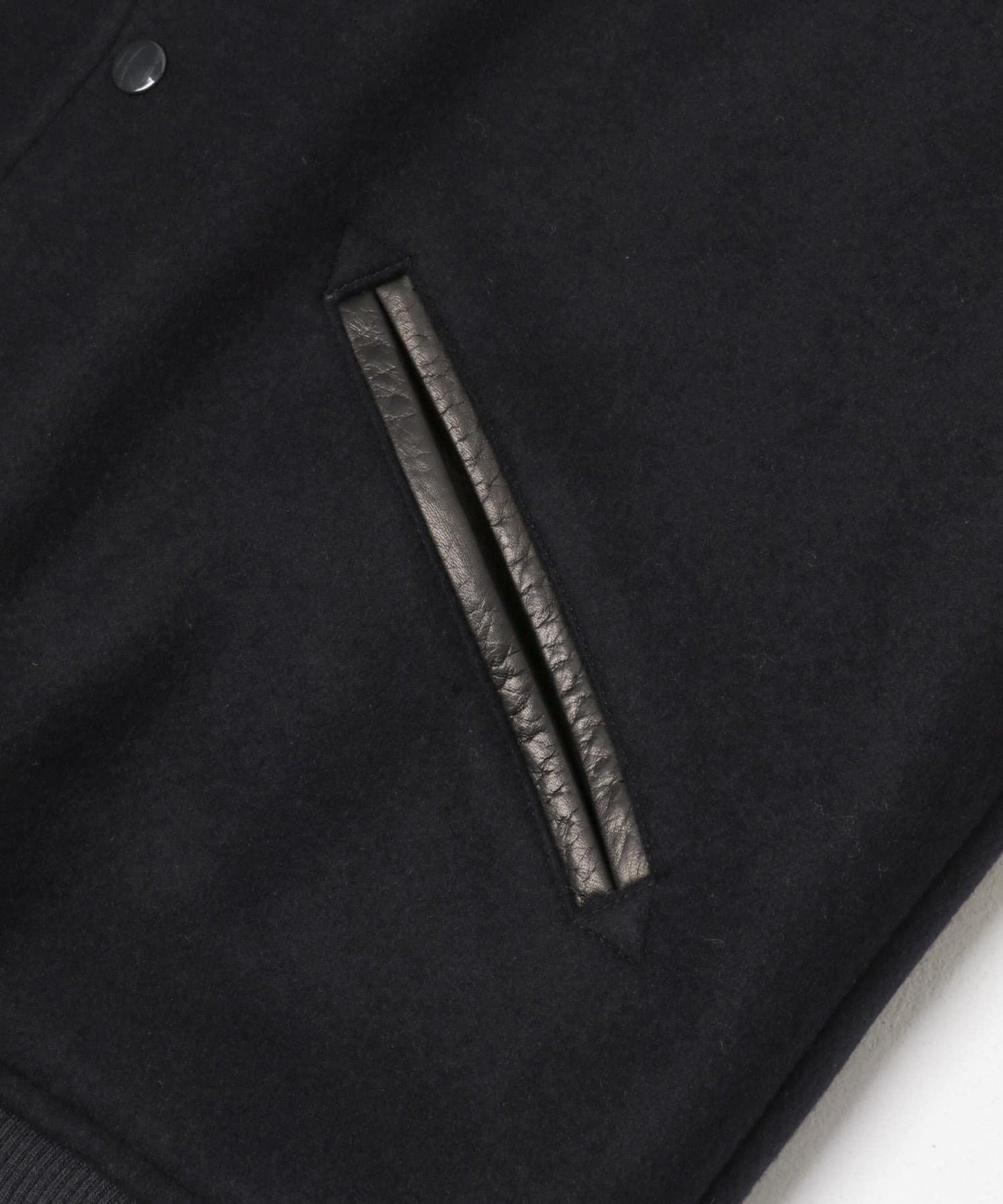 羊毛呢料 blurhmsROOTSTOCK Wool Melton Award Jacket 夾克