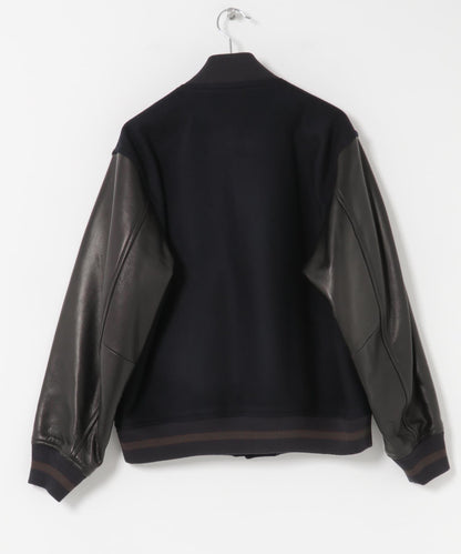 羊毛呢料 blurhmsROOTSTOCK Wool Melton Award Jacket 夾克