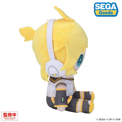 プロジェクトセカイ系列的官方中文為**世界計劃 多彩舞臺! feat. 初音未來**。 シリーズ名「マイセカイ」無現成中文固有名，一律按規則用**中文系列名**呈現，採用可識別的「My Sekai系列」。 下面是最終商品名： 世界計劃 多彩舞臺! feat. 《初音未來》（プロジェクトセカイ カラフルステージ! feat. 《初音未來》） My Sekai系列 鏡音レン 毛絨玩偶 S款