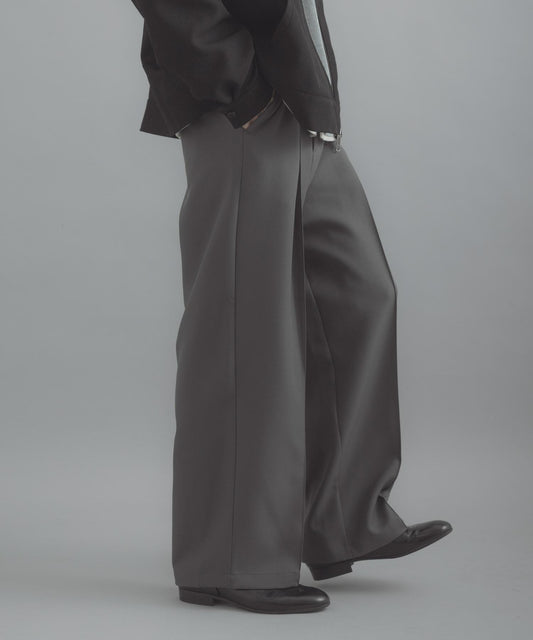 防潑水防花粉 褶襉闊腿 SKIN Proof 褲子