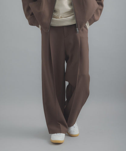 防潑水防花粉 褶襉闊腿 SKIN Proof 褲子