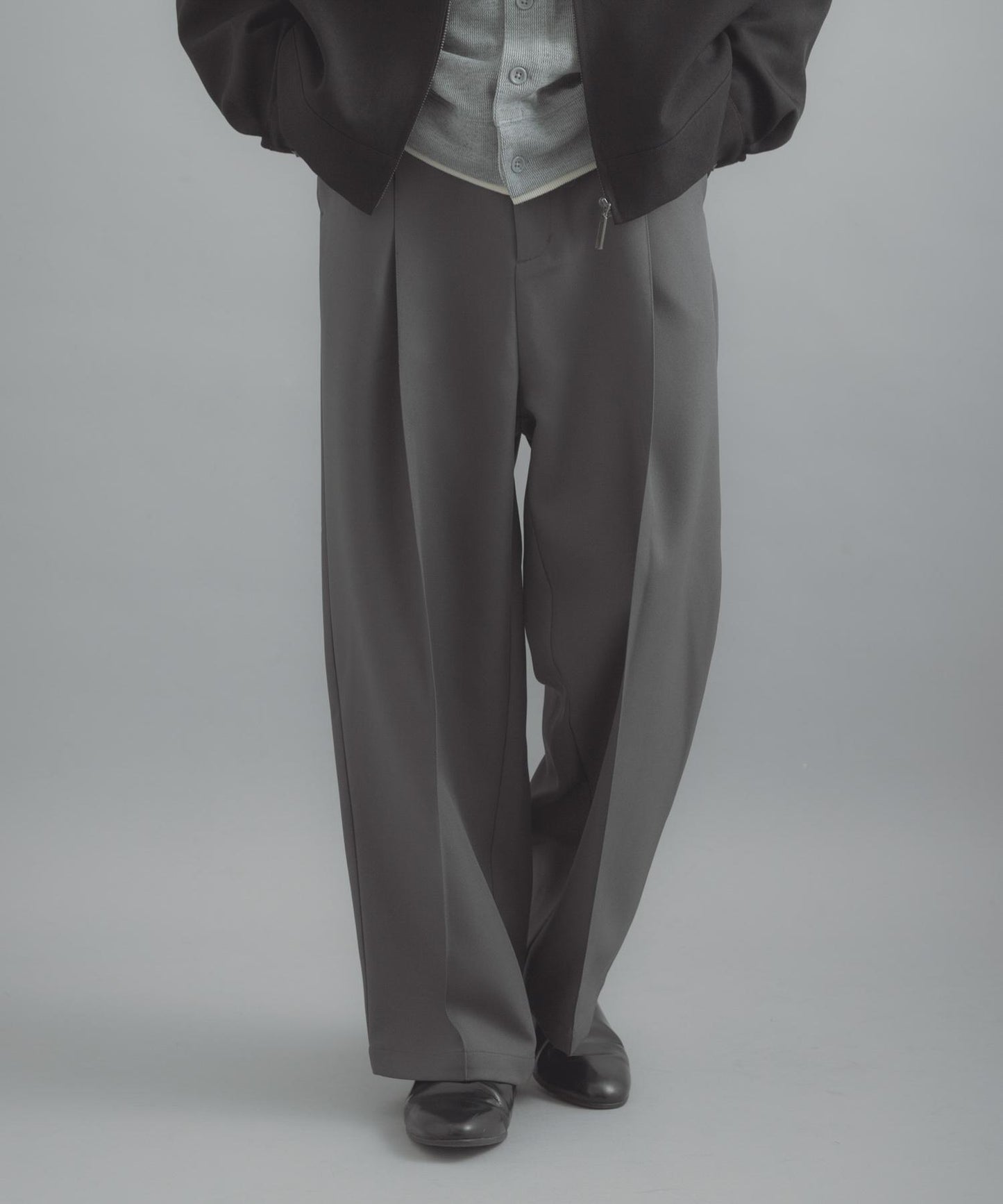 防潑水防花粉 褶襉闊腿 SKIN Proof 褲子