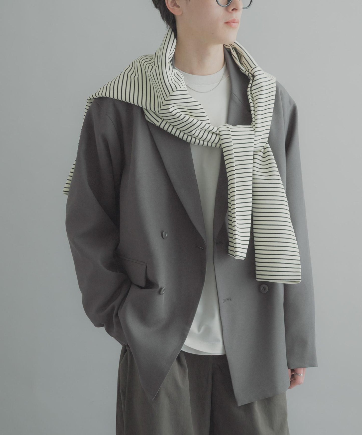 防潑水防花粉 SKIN Proof 雙排西裝外套