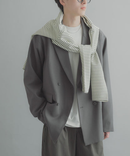 防潑水防花粉 SKIN Proof 雙排西裝外套