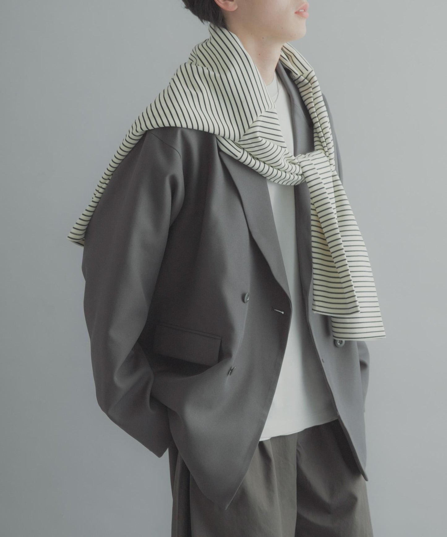 防潑水防花粉 SKIN Proof 雙排西裝外套