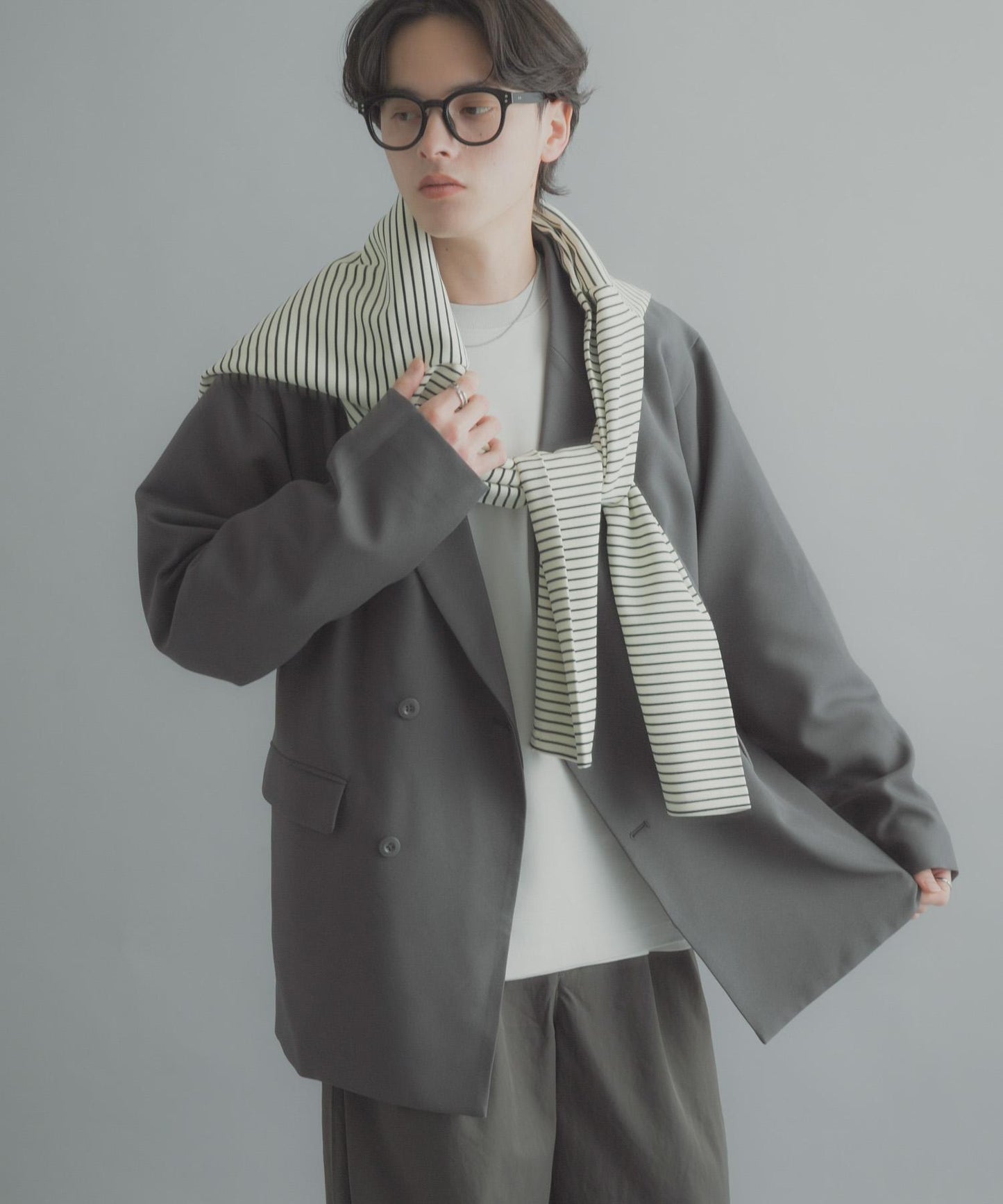 防潑水防花粉 SKIN Proof 雙排西裝外套