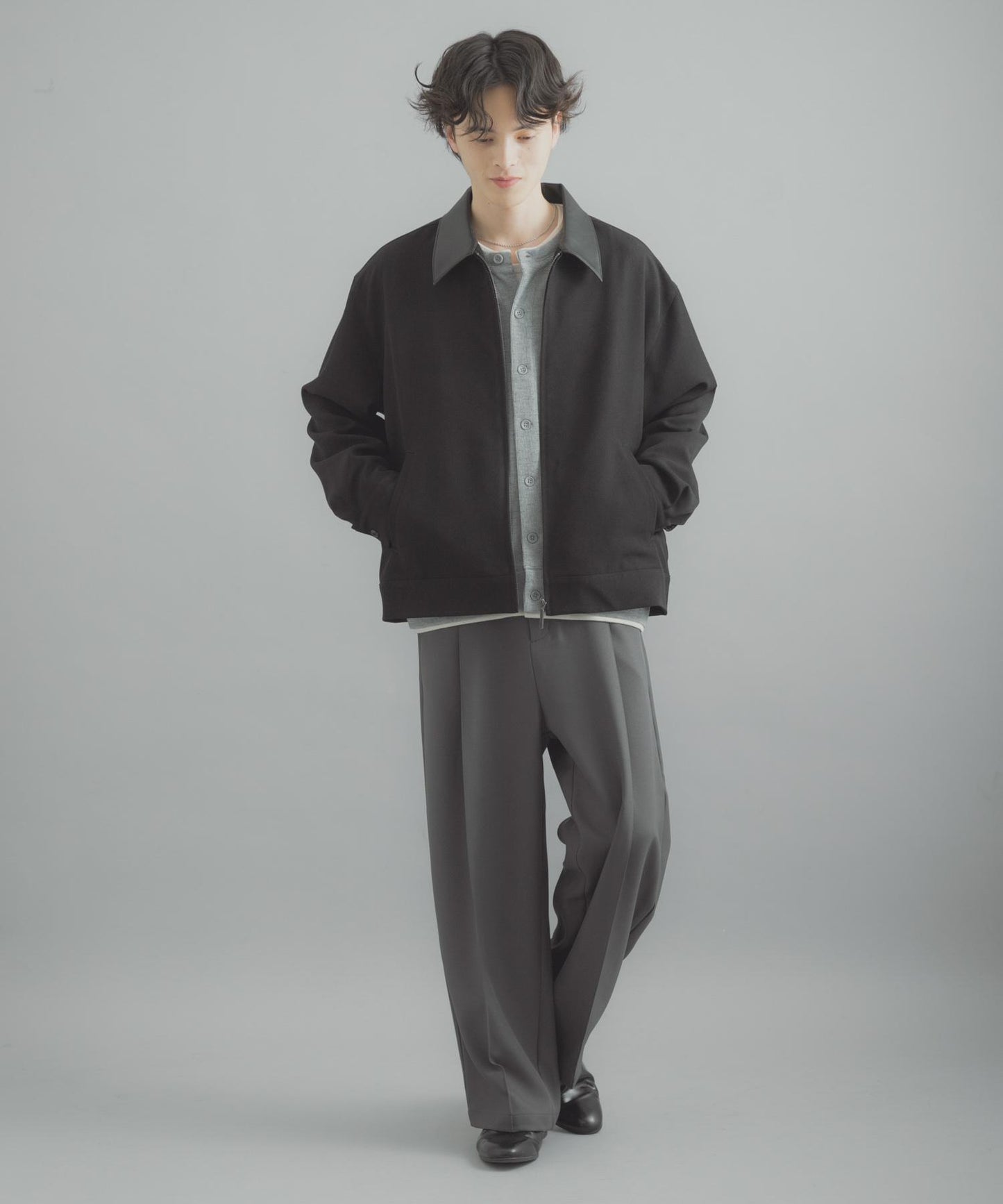 防潑水防花粉 褶襉闊腿 SKIN Proof 褲子