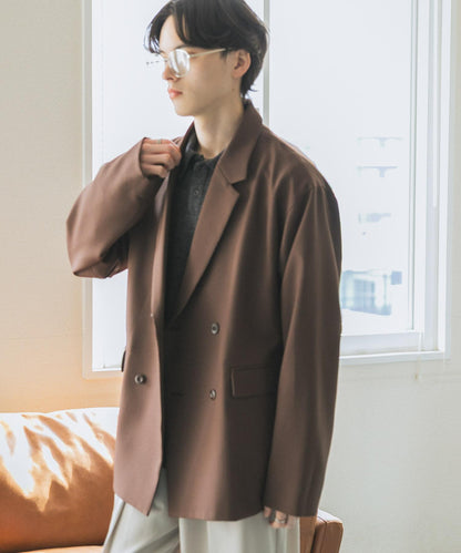 防潑水防花粉 SKIN Proof 雙排西裝外套