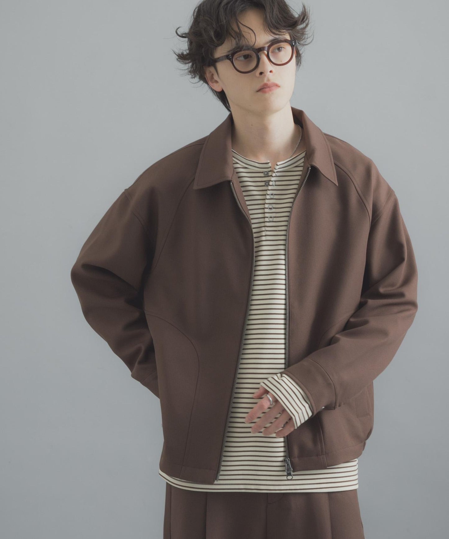 防潑水抗花粉 SKIN Proof 拉鍊短夾克