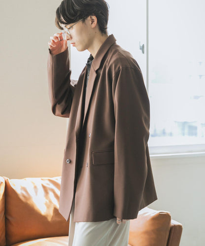 防潑水防花粉 SKIN Proof 雙排西裝外套