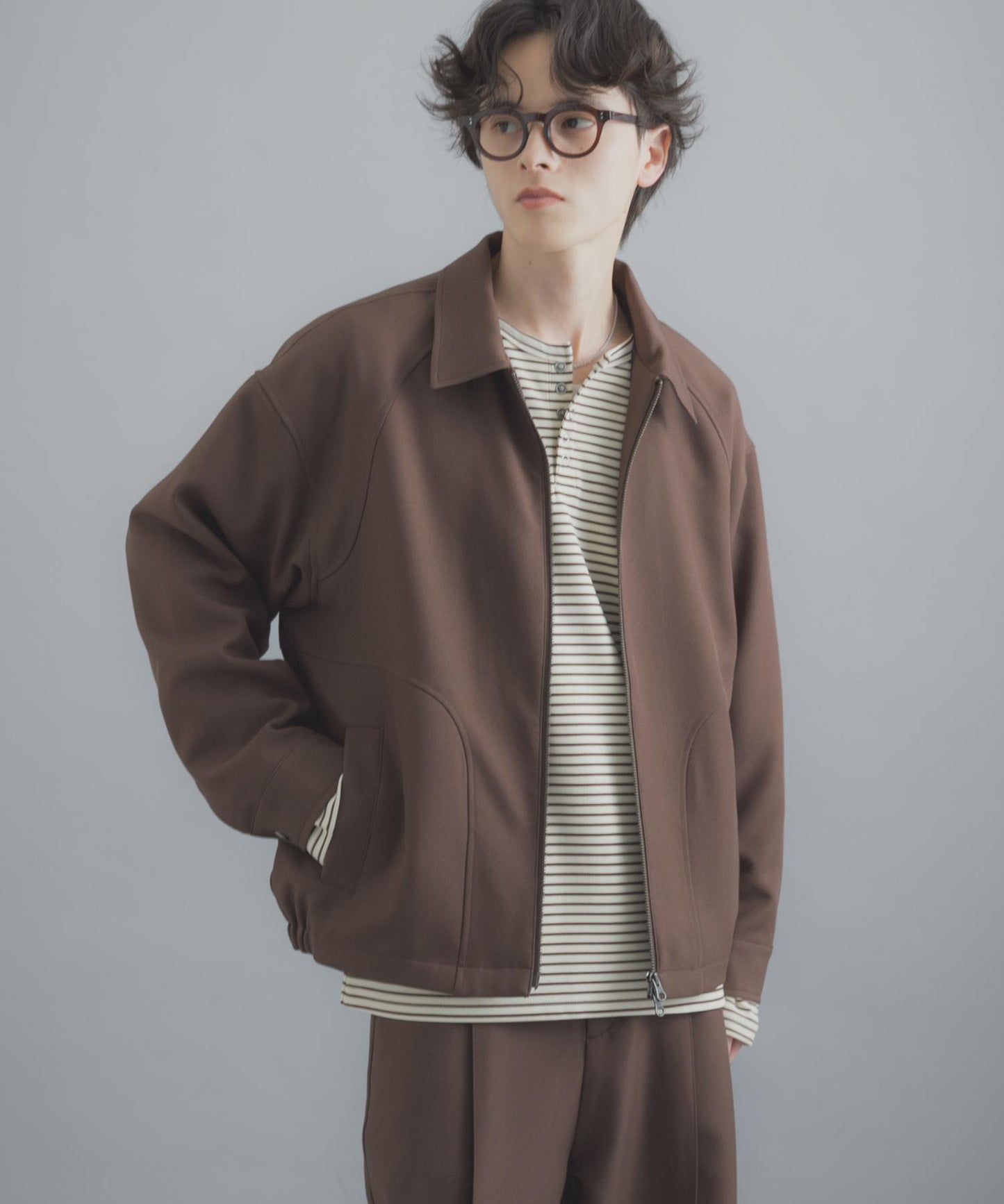 防潑水抗花粉 SKIN Proof 拉鍊短夾克