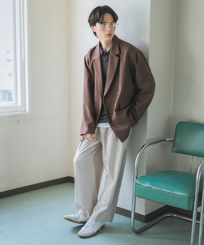 防潑水防花粉 SKIN Proof 雙排西裝外套