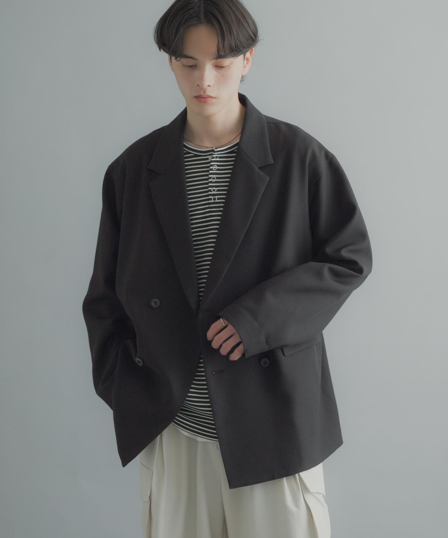 防潑水防花粉 SKIN Proof 雙排西裝外套