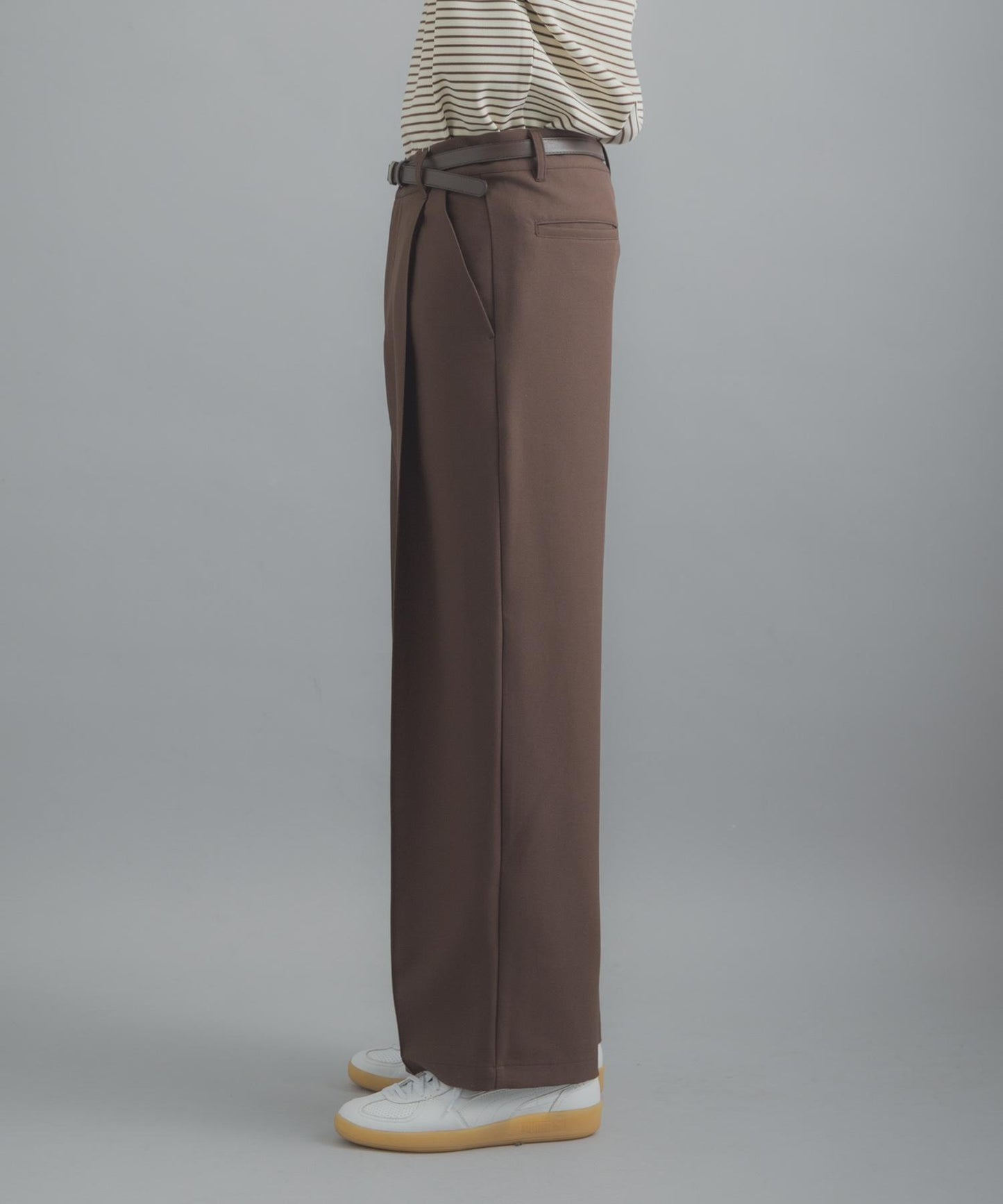 防潑水防花粉 褶襉闊腿 SKIN Proof 褲子