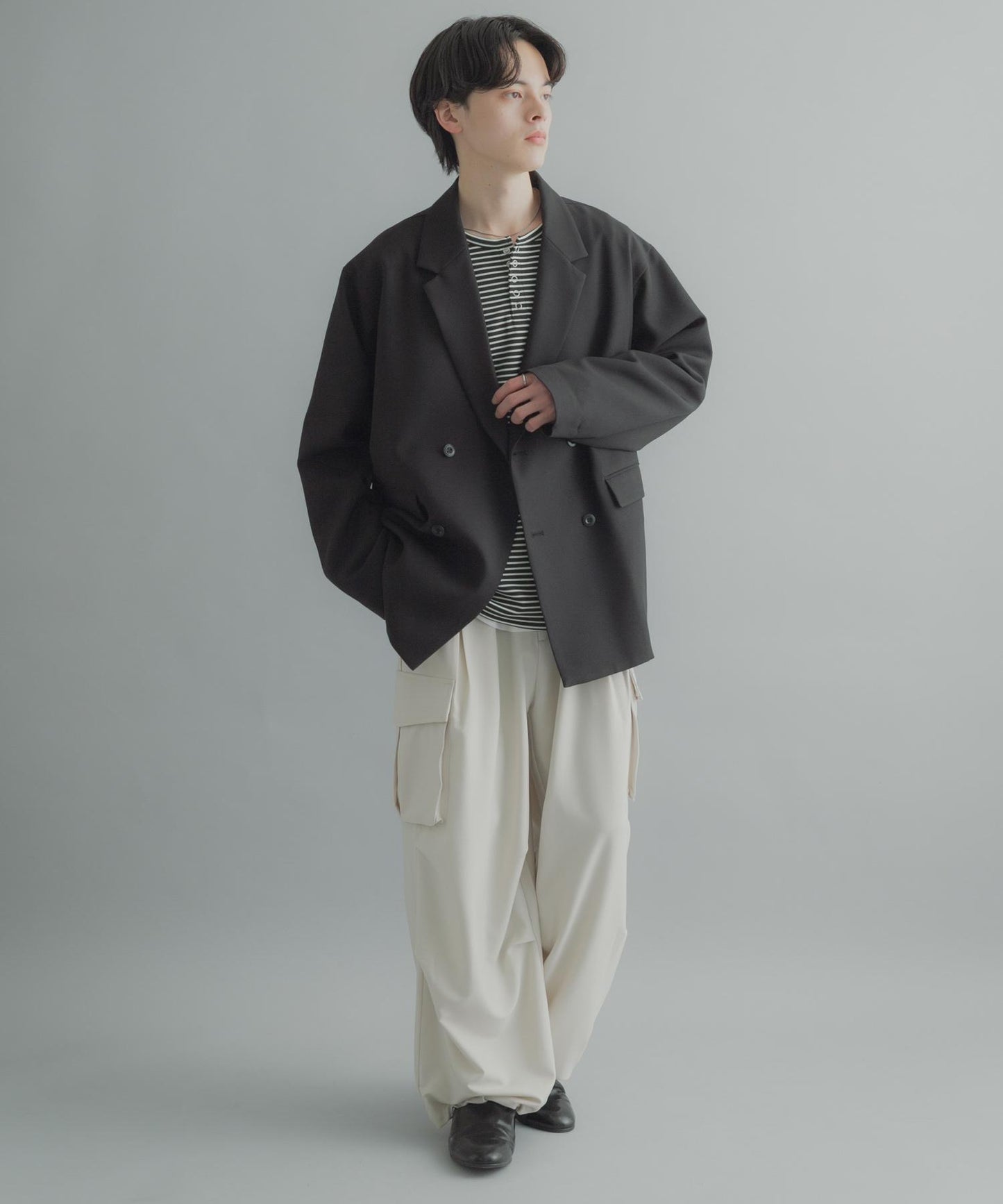 防潑水防花粉 SKIN Proof 雙排西裝外套