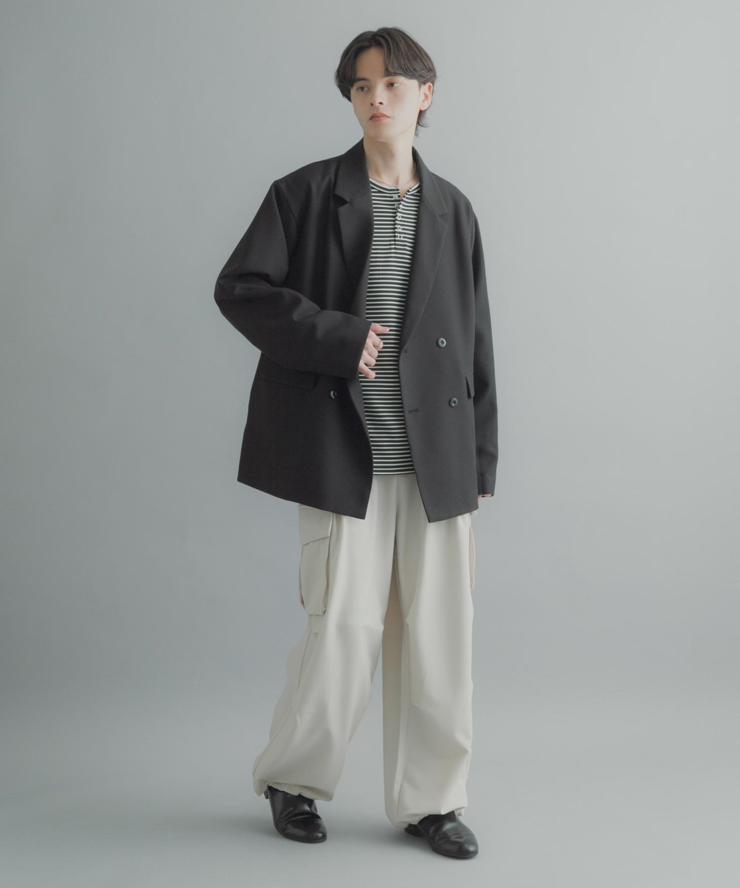 防潑水防花粉 SKIN Proof 雙排西裝外套