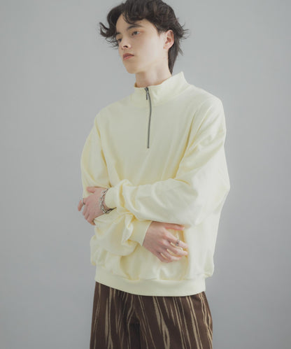 可水洗 防潑水 防花粉 SKIN Proof 半拉鍊衛衣