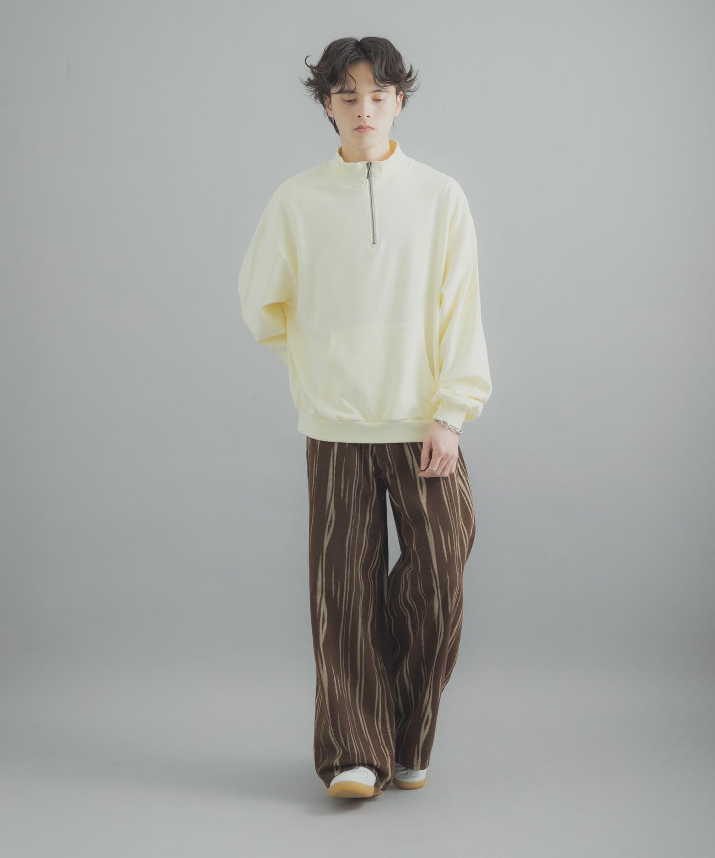 可水洗 防潑水 防花粉 SKIN Proof 半拉鍊衛衣