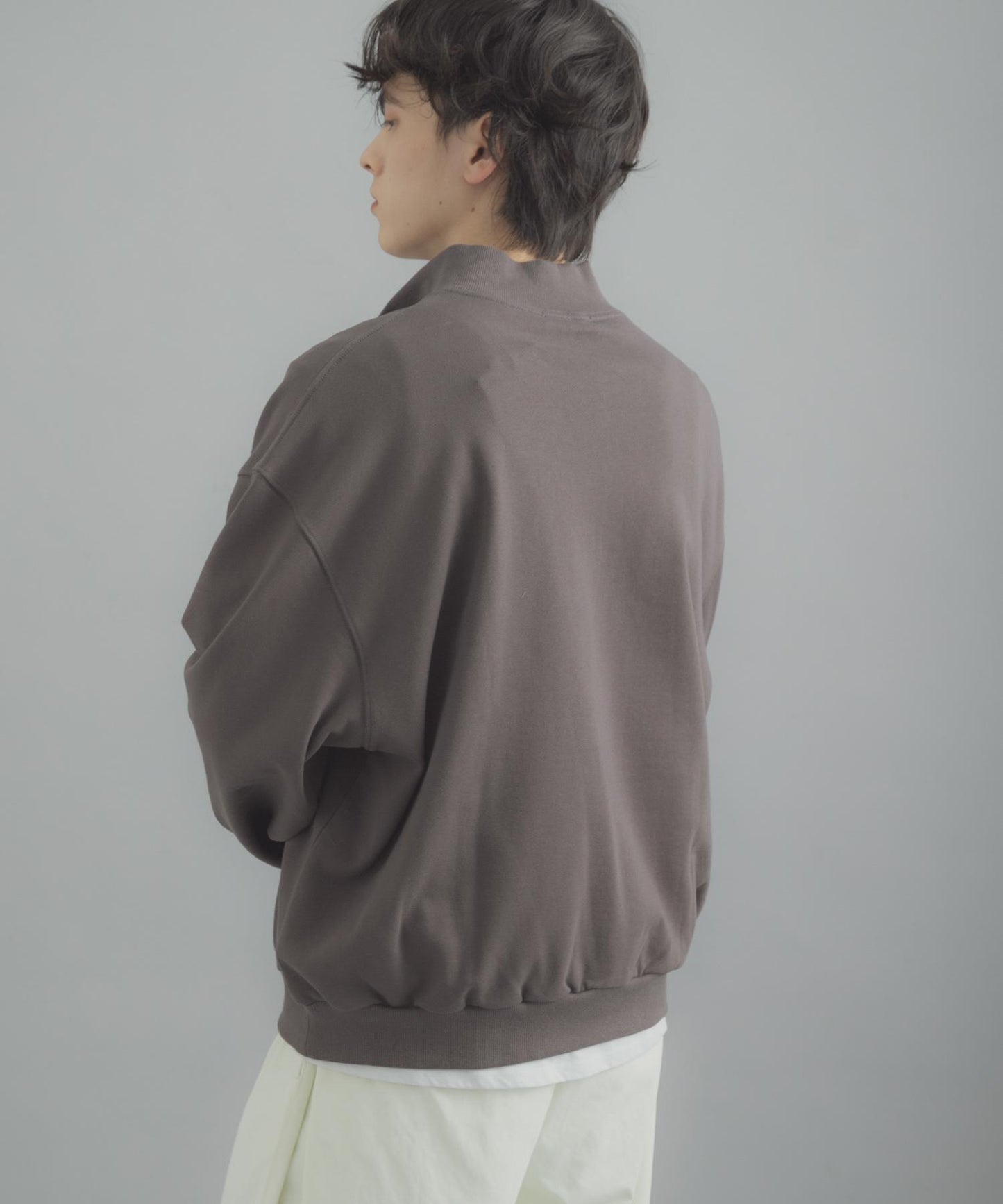 可水洗 防潑水 防花粉 SKIN Proof 半拉鍊衛衣