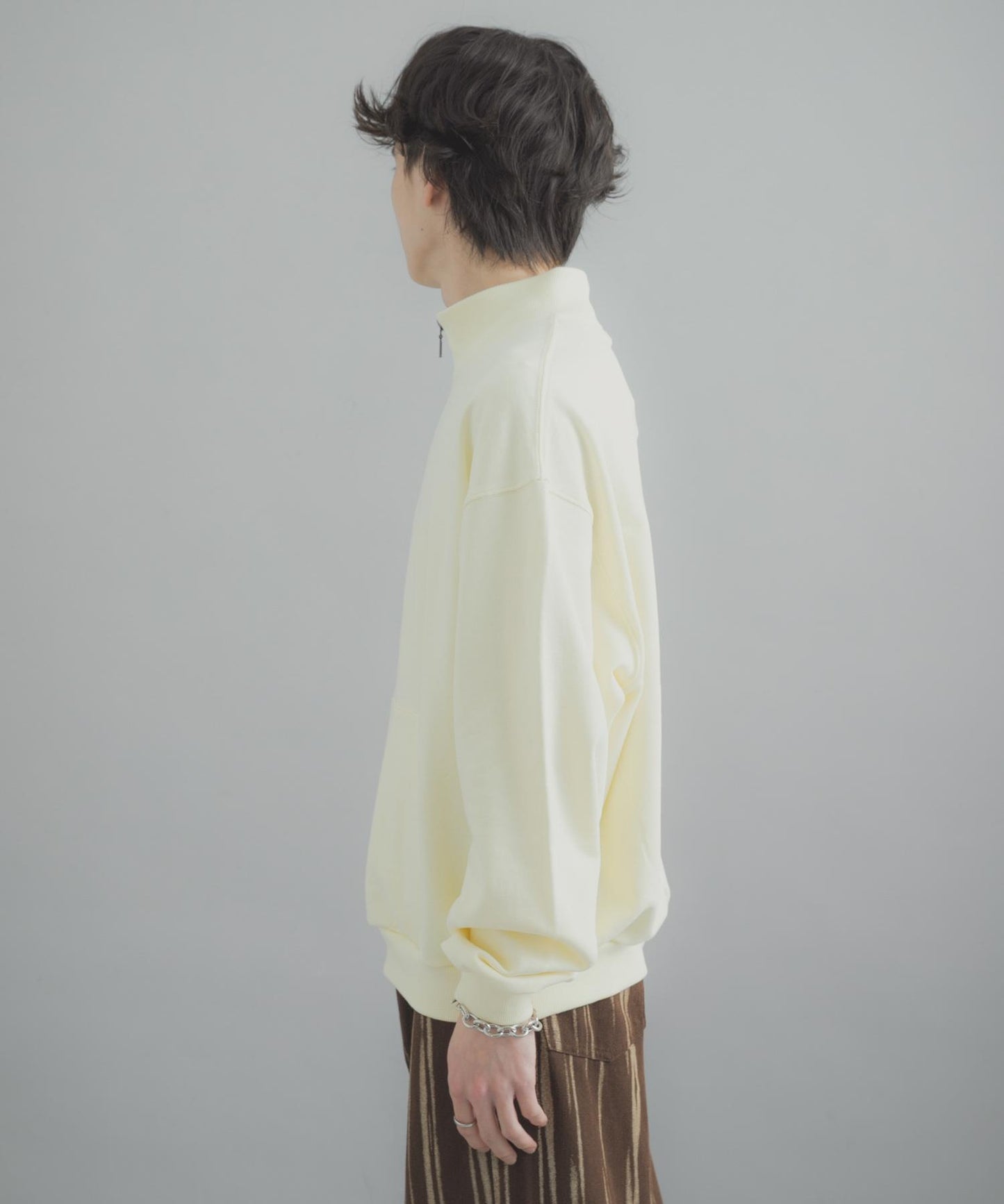 可水洗 防潑水 防花粉 SKIN Proof 半拉鍊衛衣