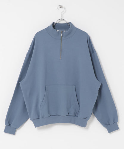 可水洗 防潑水 防花粉 SKIN Proof 半拉鍊衛衣