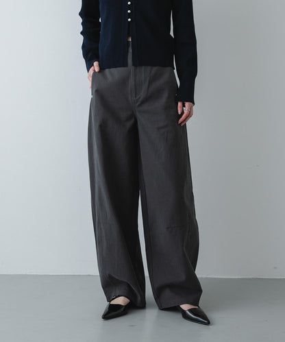 彎刀斜紋棉布褲