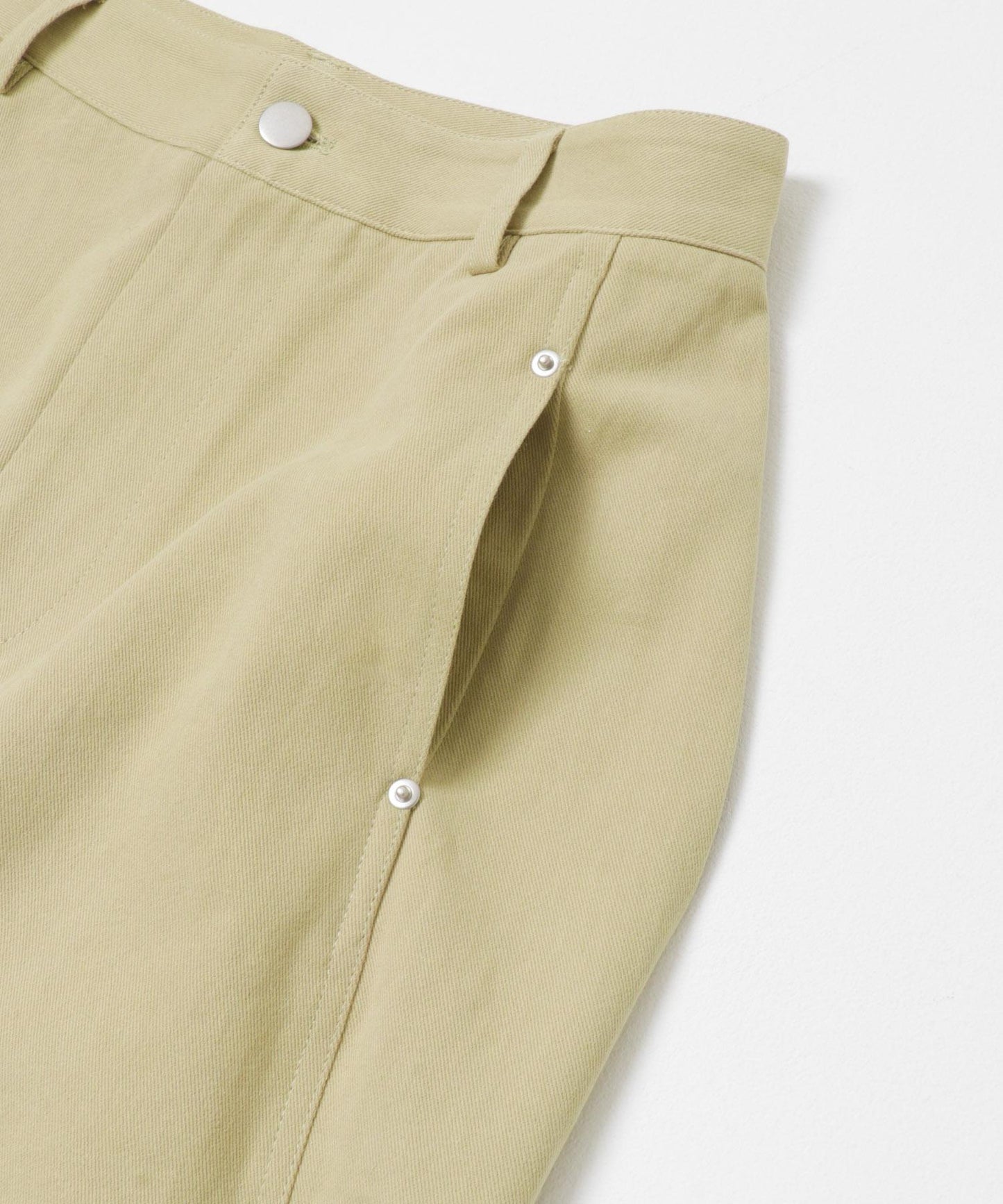 彎刀斜紋棉布褲