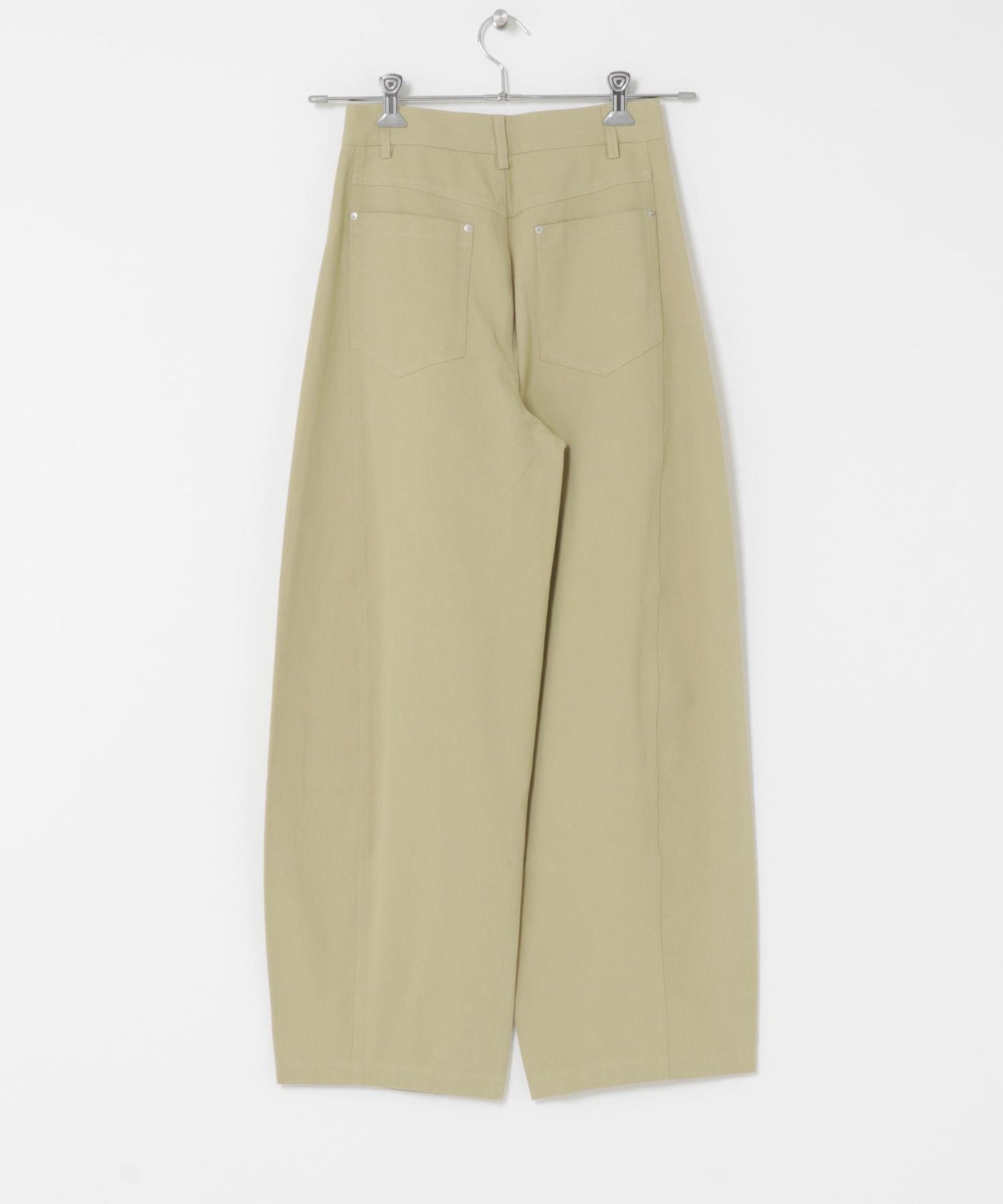 彎刀斜紋棉布褲