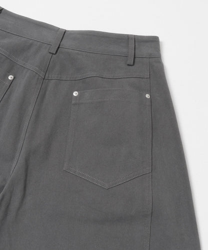 彎刀斜紋棉布褲