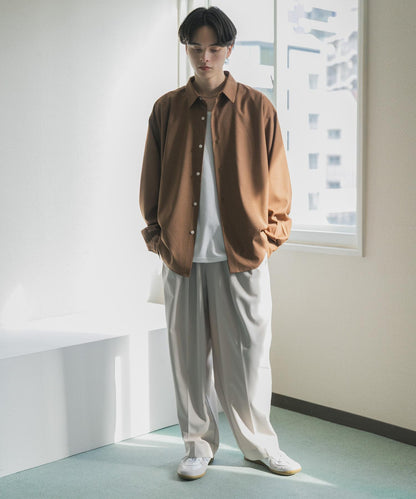 小格紋 經典領口 襯衫