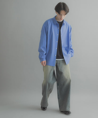 小格紋 經典領口 襯衫