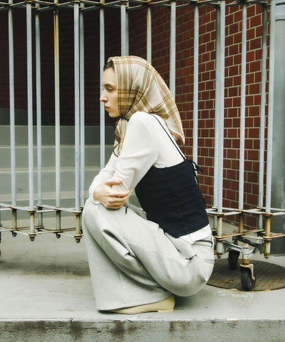 可水洗 掛脖 紐扣 背心