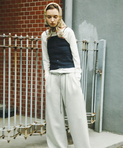 可水洗 掛脖 紐扣 背心