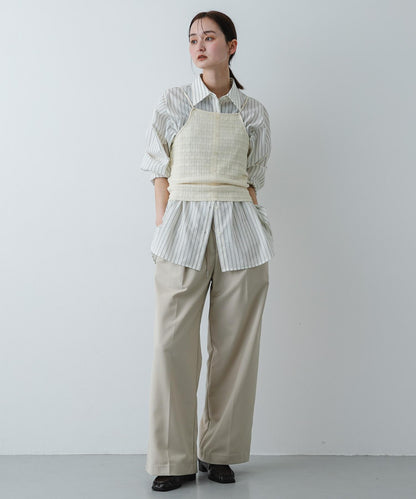 可水洗 掛脖 紐扣 背心