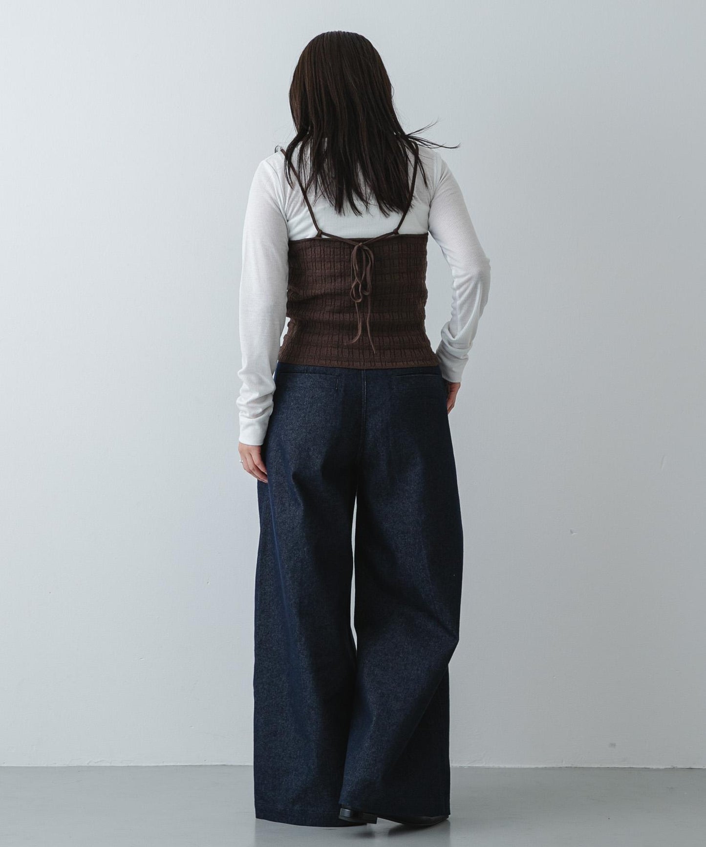 可水洗 掛脖 紐扣 背心