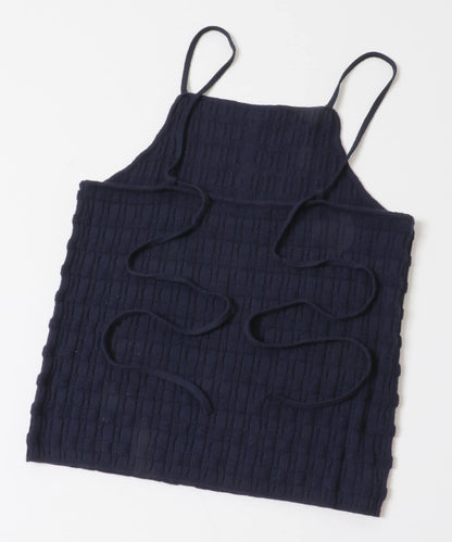 可水洗 掛脖 紐扣 背心