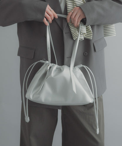 長提手束口單肩包