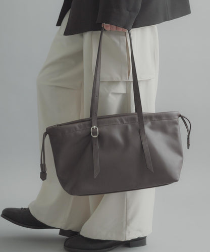 長提手束口單肩包