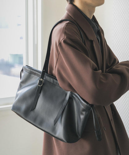 長提手束口單肩包
