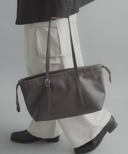 長提手束口單肩包