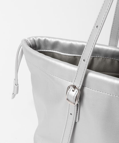 長提手束口單肩包