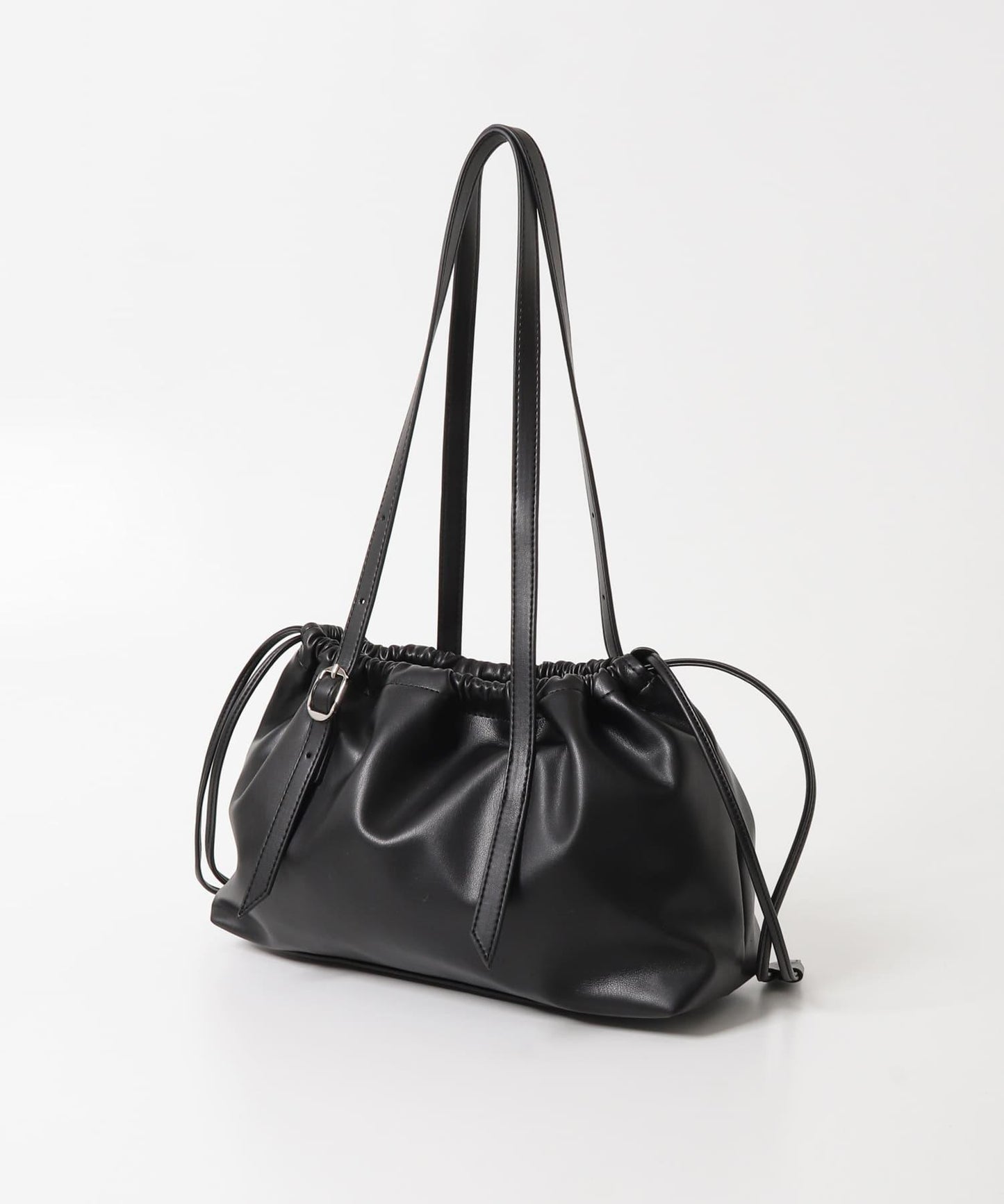 長提手束口單肩包