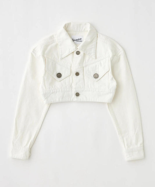 VAQUERA×MOUSSY VQ DENIM JACKET 牛仔夾克