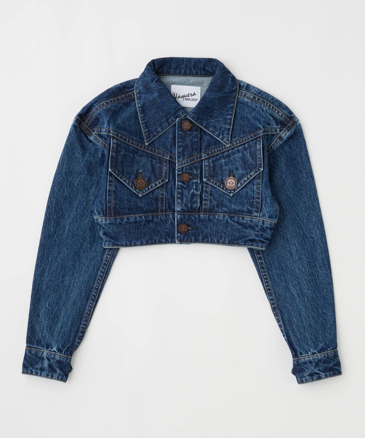 VAQUERA×MOUSSY VQ DENIM JACKET 牛仔夾克