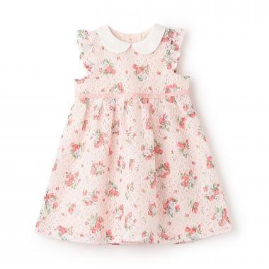 野草莓蕾絲連衣裙